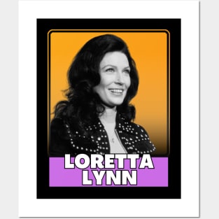 Loretta lynn (retro) Posters and Art